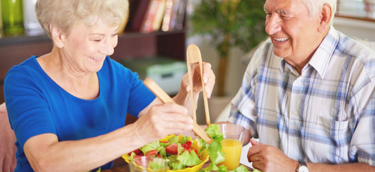 Dieta saudável na terceira idade 